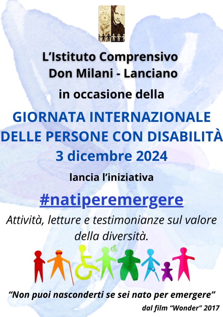 Giornata inernazionale delle persone con disabilità