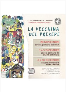 La vecchia del presepe
Spettacolo teatrale a cura di Gabriele Tinari